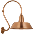 Academy 15" Larrabee Barn Light | Soft Copper | 16 | 16" Soft Copper Bowers Shade