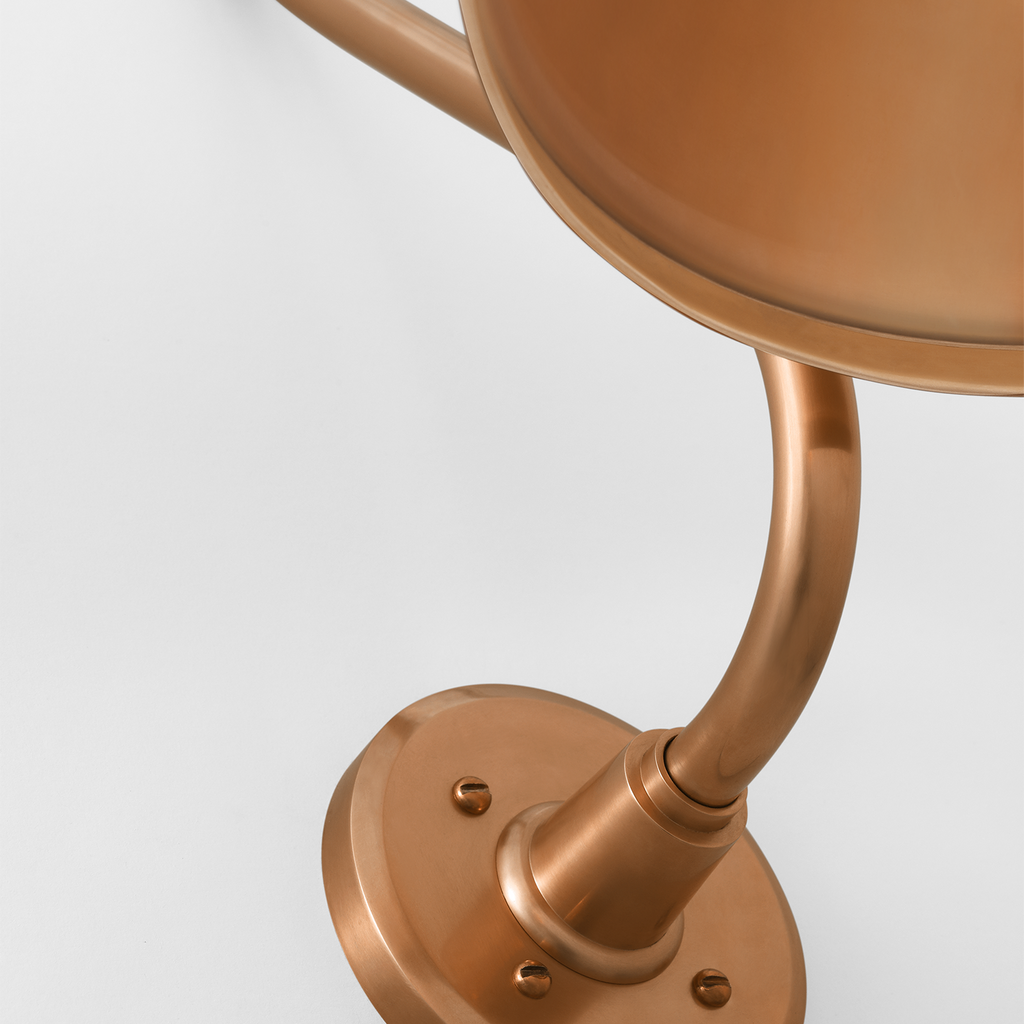 Academy 15" Larrabee Barn Light | Soft Copper | 16 | 16" Soft Copper Bowers Shade