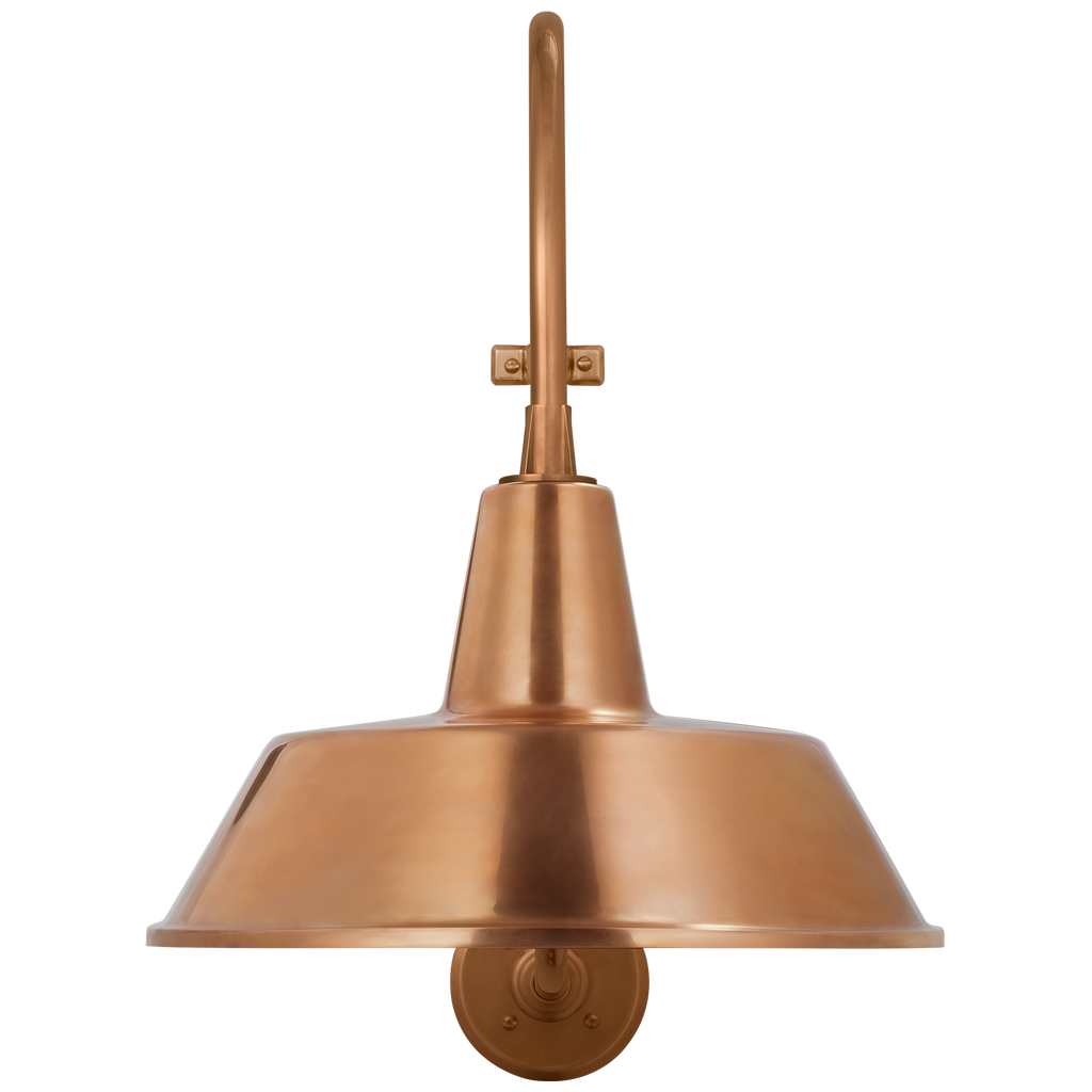 Academy 15" Larrabee Barn Light | Soft Copper | 16 | 16" Soft Copper Bowers Shade