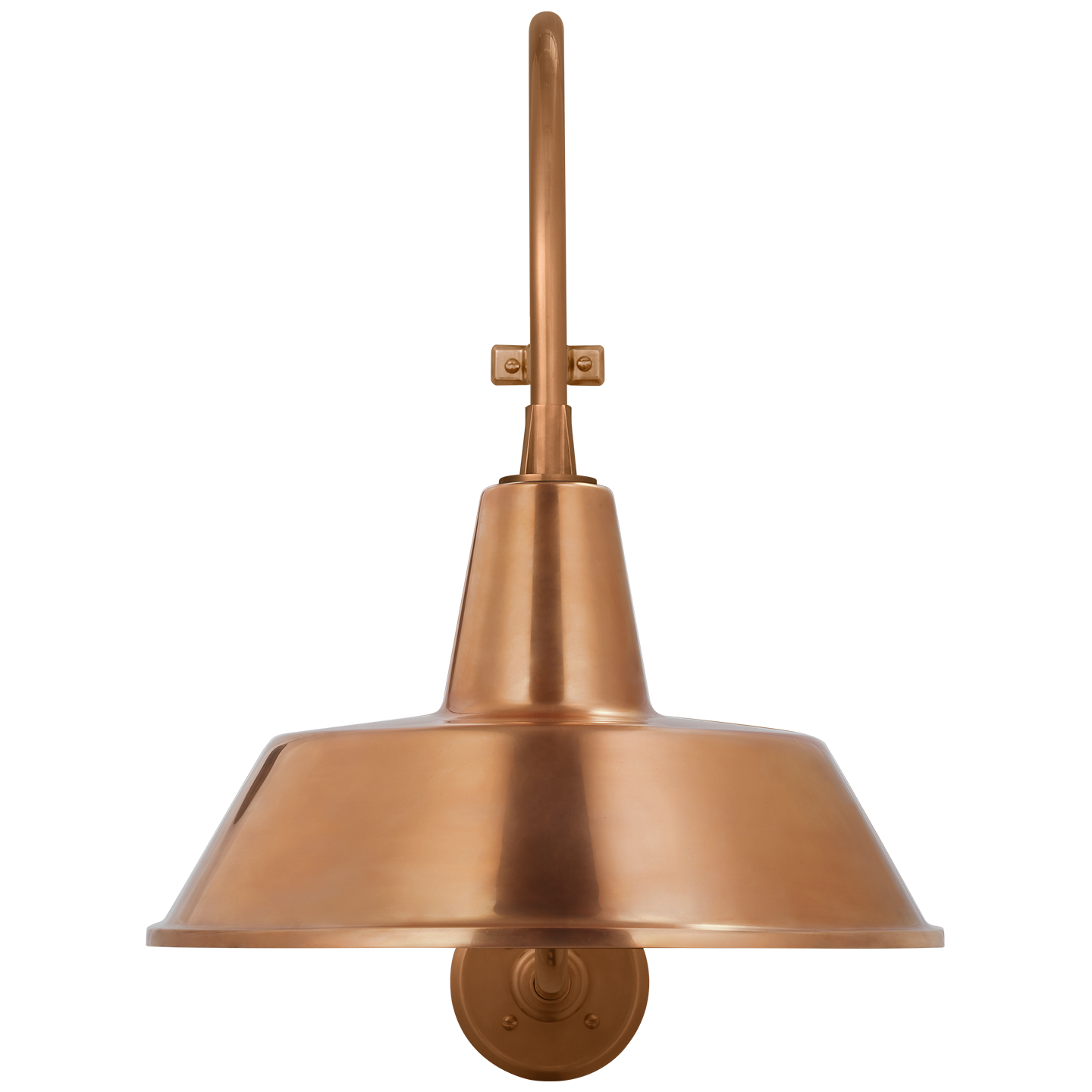 Academy 15" Larrabee Barn Light | Soft Copper | 16 | 16" Soft Copper Bowers Shade