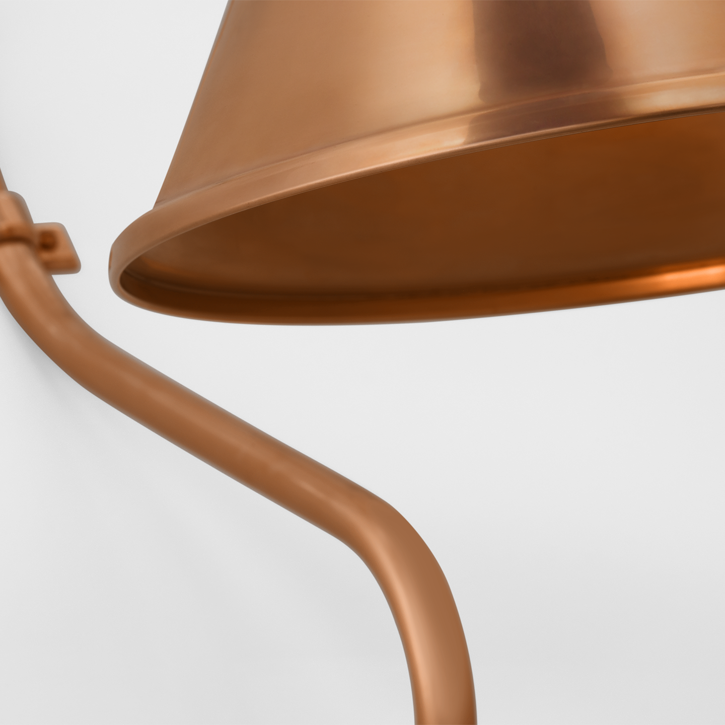 Academy 15" Larrabee Barn Light | Soft Copper | 12.5 | 12.5" Soft Copper Tilted Bowers Shade