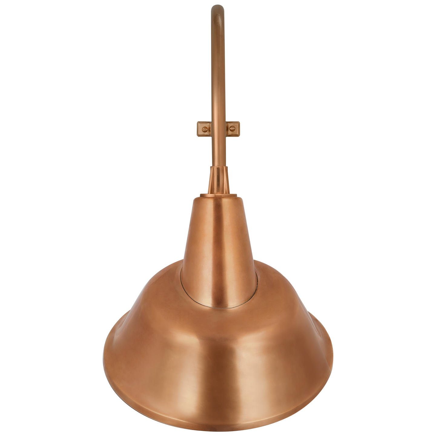 Academy 15" Larrabee Barn Light | Soft Copper | 12.5 | 12.5" Soft Copper Tilted Bowers Shade