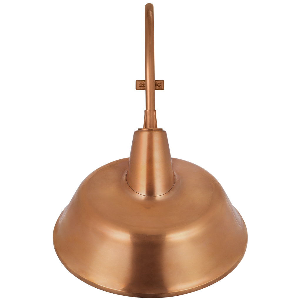 Academy 15" Larrabee Barn Light | Soft Copper | 16 | 16" Soft Copper Tilted Bowers Shade