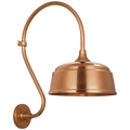 Academy 15" Larrabee Barn Light | Soft Copper | 12.5 | 12.5" Soft Copper Rockhouse Shade