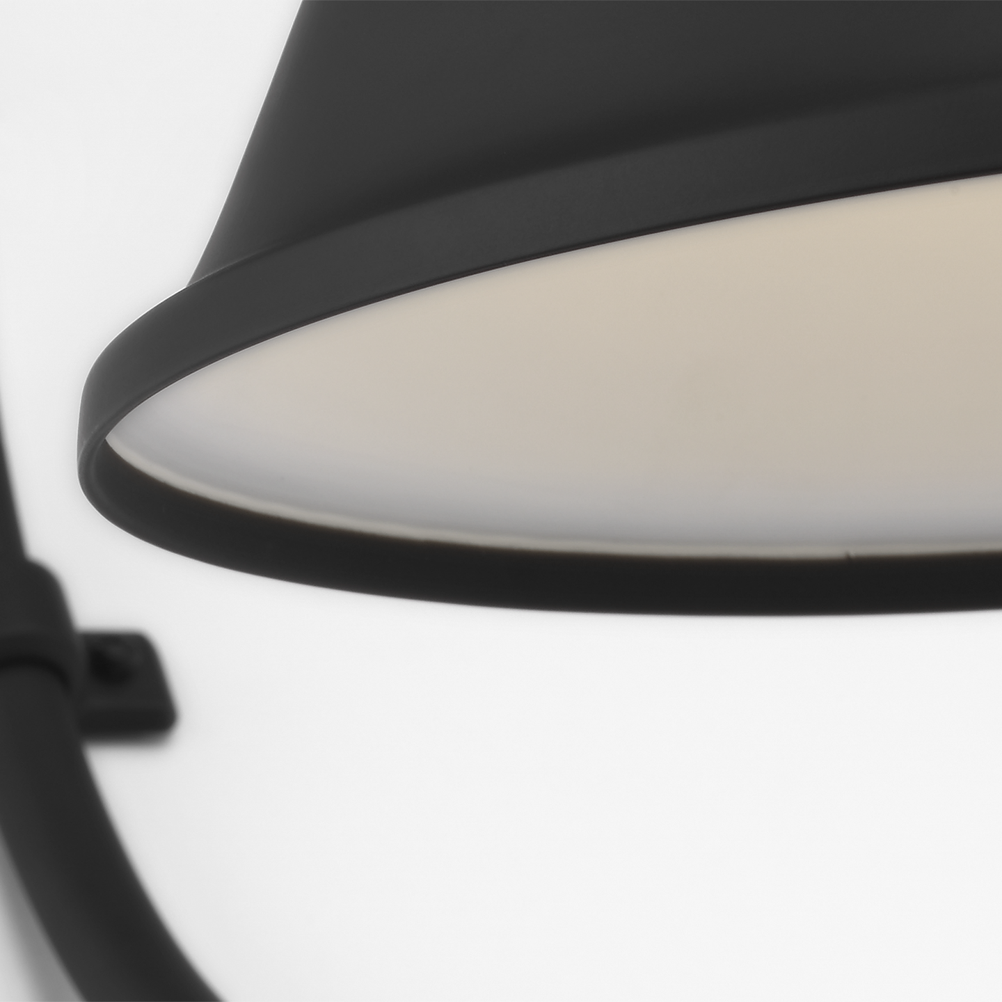 Academy 18" Larrabee Barn Light | Matte Black | 12.5 | 12.5" Matte Black Tilted Bowers Shade