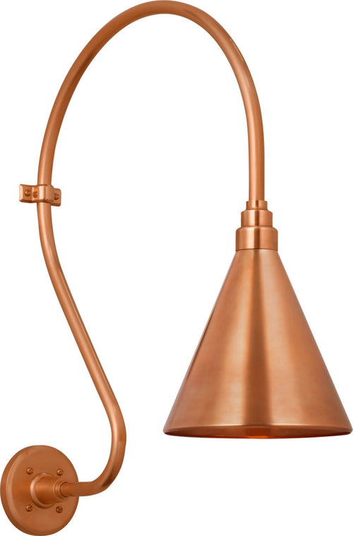Academy 18" Larrabee Barn Light | Soft Copper | 9\