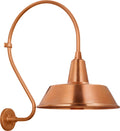 Academy 18" Larrabee Barn Light | Soft Copper | 16 | 16" Soft Copper Bowers Shade