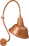 Academy 18" Larrabee Barn Light | Soft Copper | 12.5 | 12.5" Soft Copper Tilted Bowers Shade