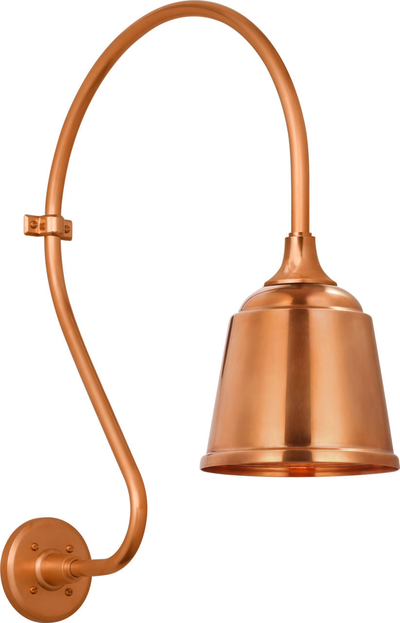 Academy 18" Larrabee Barn Light | Soft Copper | 8\