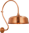 Academy 18" Larrabee Barn Light | Soft Copper | 16 | 16" Soft Copper Rockhouse Shade