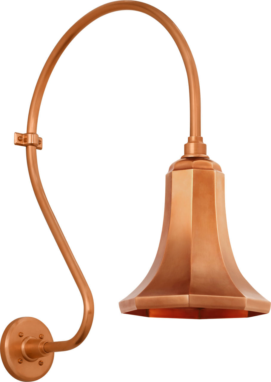 Academy 18" Larrabee Barn Light | Soft Copper | 9.25\