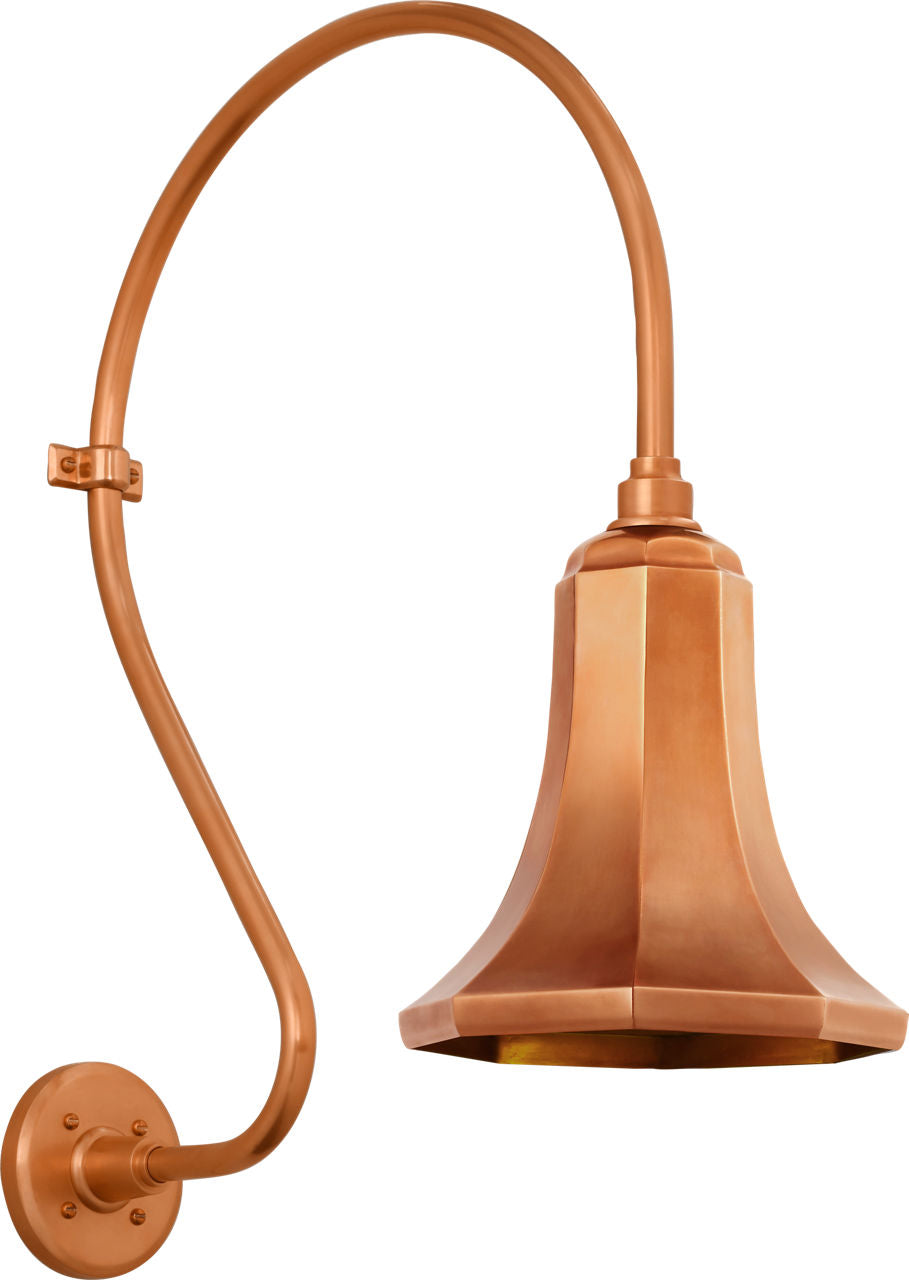 Academy 18" Larrabee Barn Light | Soft Copper | 9.25\