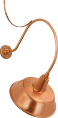 Academy 26.5" Anchored Larrabee Barn Light | Soft Copper | 16 | 16" Soft Copper Bowers Shade