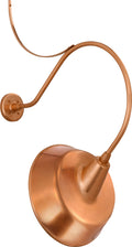 Academy 26.5" Anchored Larrabee Barn Light | Soft Copper | 16 | 16" Soft Copper Tilted Bowers Shade