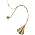 Academy 36" Anchored Larrabee Barn Light | Hand-Rubbed Antique Brass | 9 | 9" Hand-Rubbed Antique Brass Conical Savannah Shade