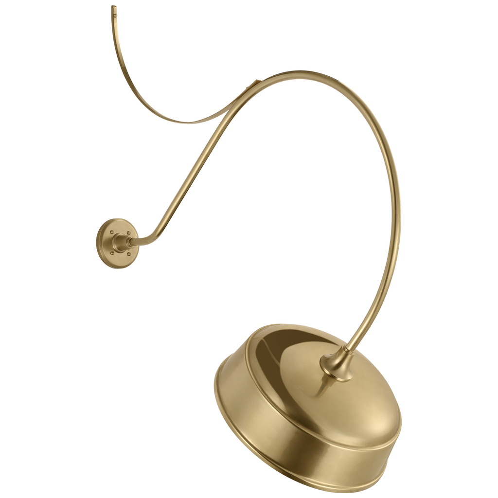 Academy 36" Anchored Larrabee Barn Light | Hand-Rubbed Antique Brass | 16 | 16" Hand-Rubbed Antique Brass Rockhouse Shade