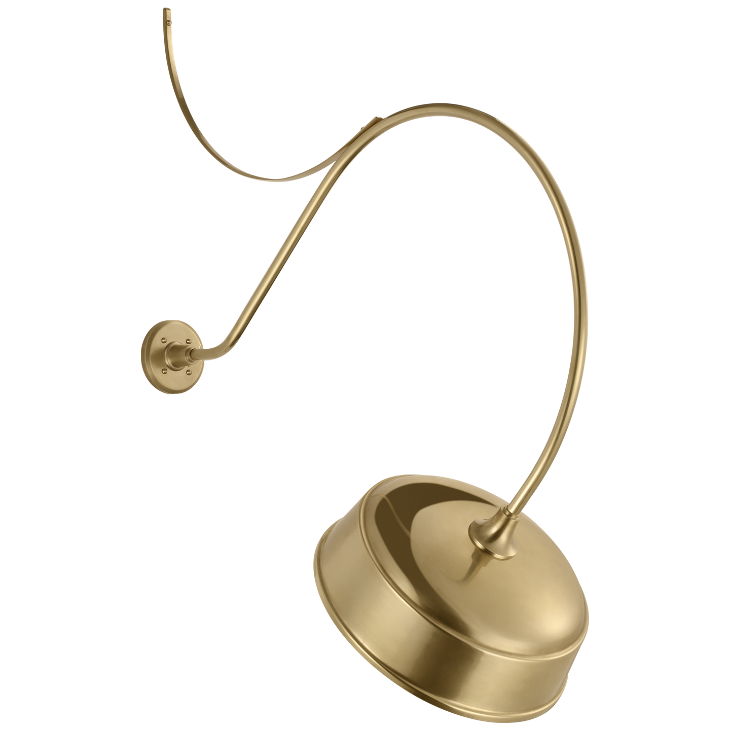 Academy 36" Anchored Larrabee Barn Light | Hand-Rubbed Antique Brass | 16 | 16" Hand-Rubbed Antique Brass Rockhouse Shade