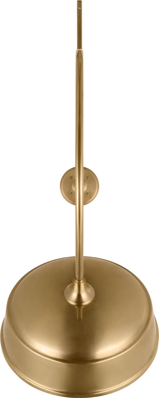 Academy 36" Anchored Larrabee Barn Light | Hand-Rubbed Antique Brass | 16 | 16" Hand-Rubbed Antique Brass Rockhouse Shade