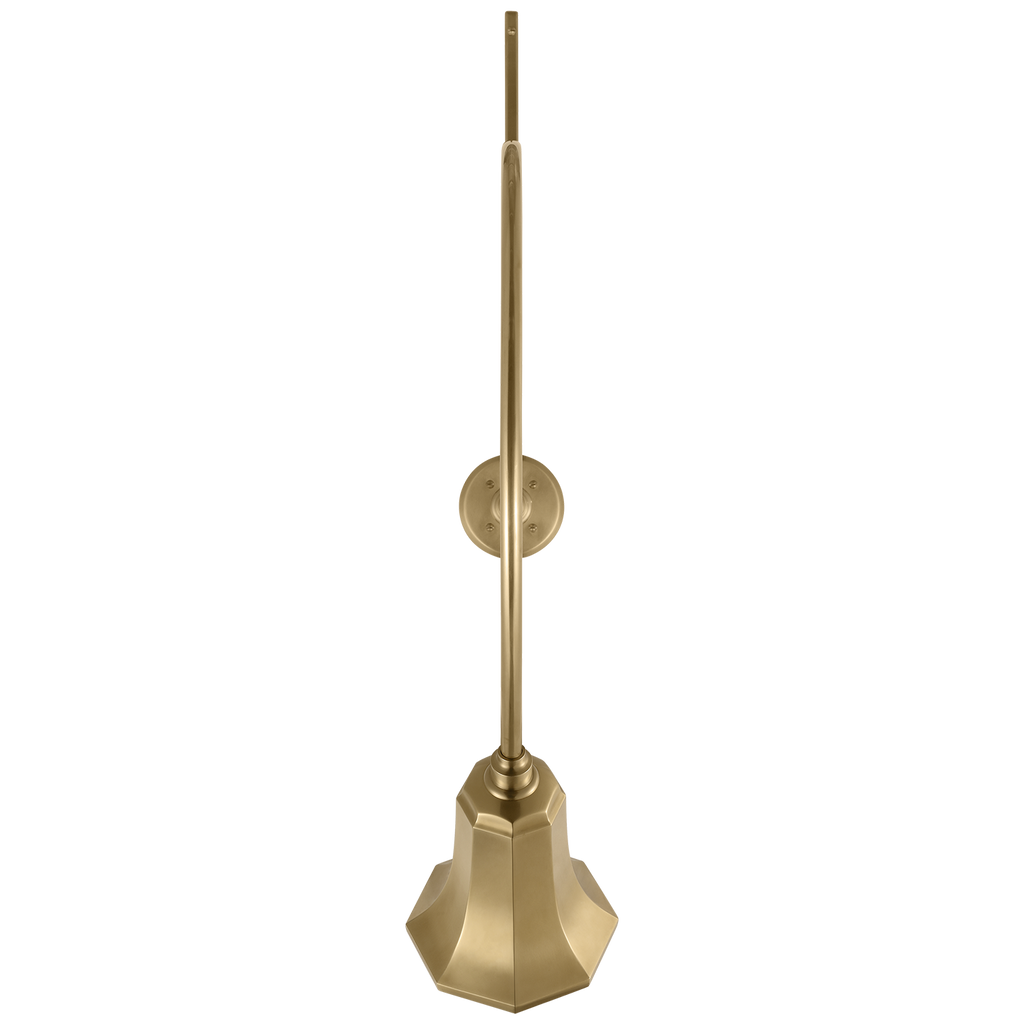 Academy 36" Anchored Larrabee Barn Light | Hand-Rubbed Antique Brass | 7.5 | 7.5" Hand-Rubbed Antique Brass Savannah Shade