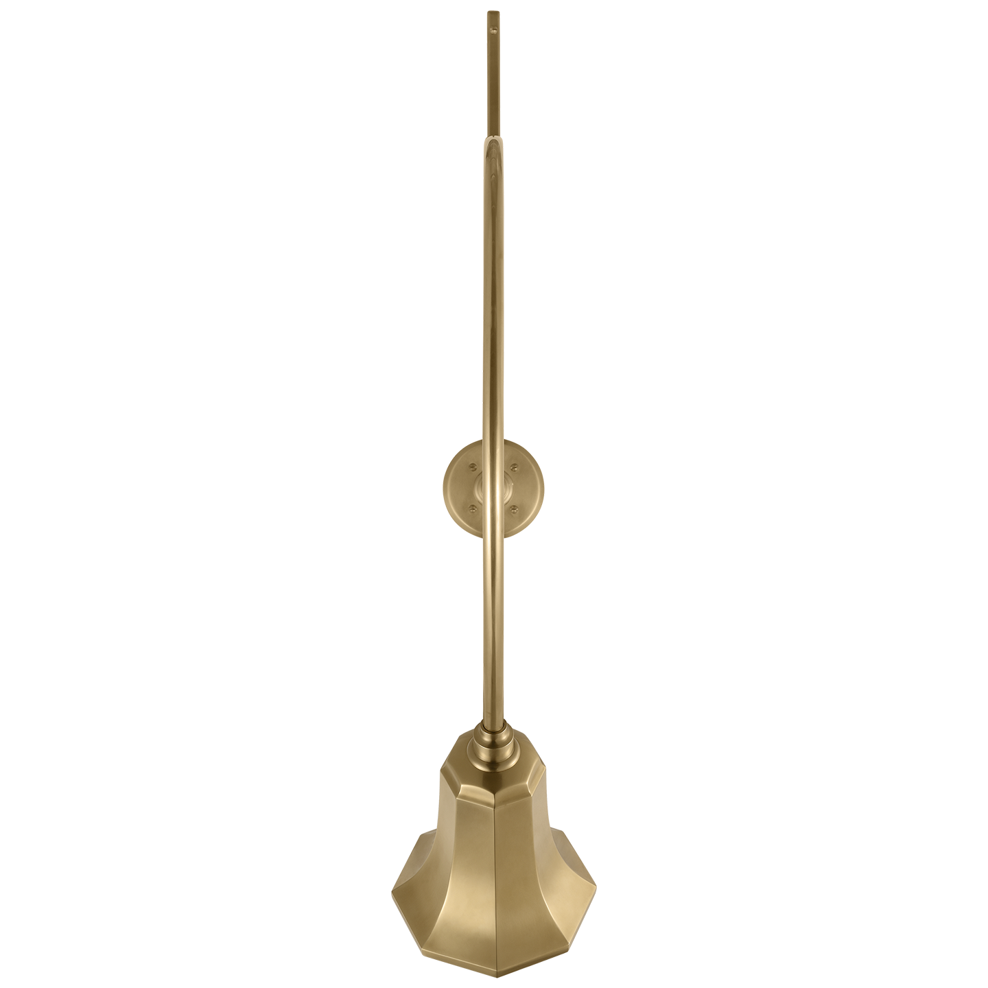 Academy 36" Anchored Larrabee Barn Light | Hand-Rubbed Antique Brass | 7.5 | 7.5" Hand-Rubbed Antique Brass Savannah Shade
