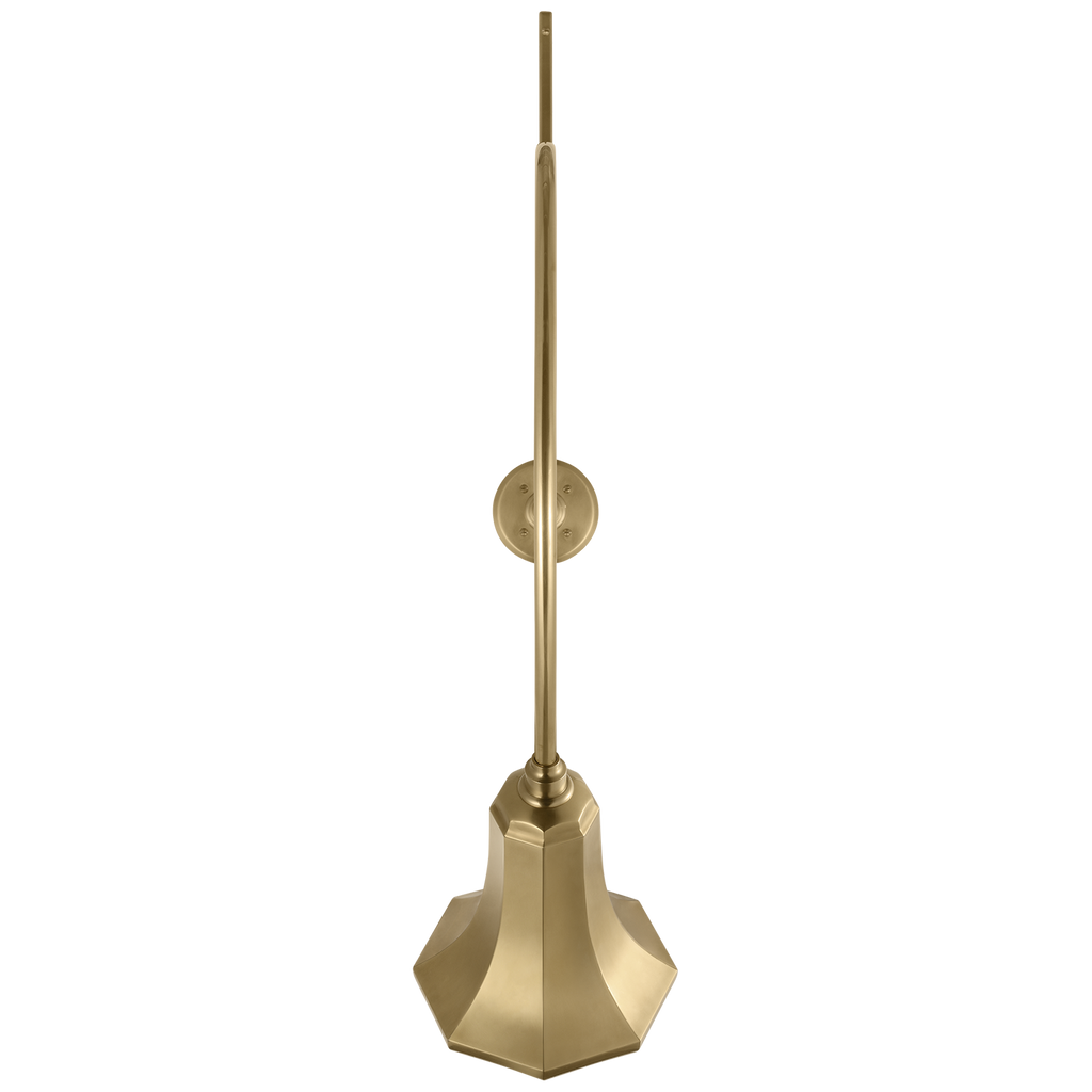 Academy 36" Anchored Larrabee Barn Light | Hand-Rubbed Antique Brass | 9.25 | 9.25" Hand-Rubbed Antique Brass Savannah Shade