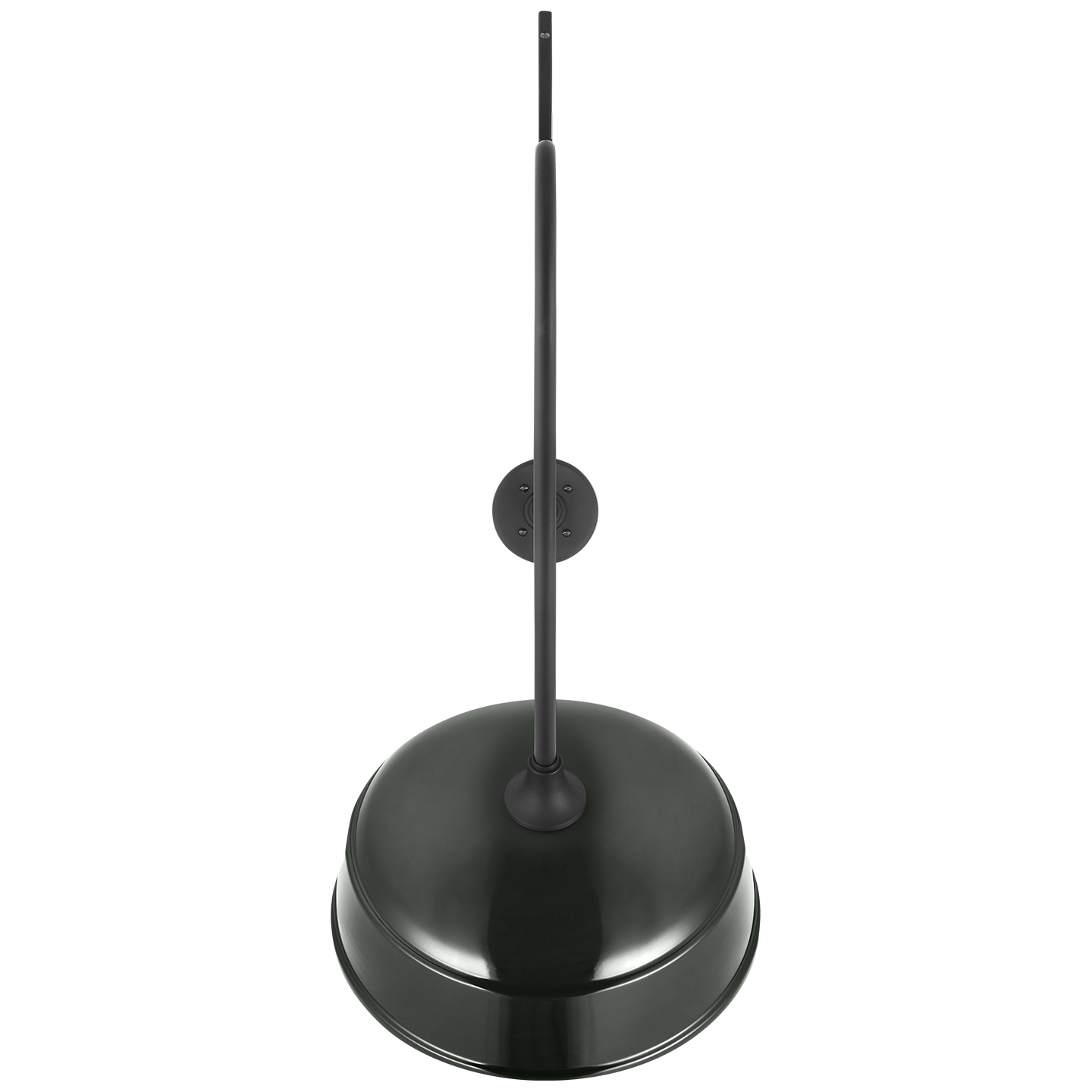Academy 36" Anchored Larrabee Barn Light | Matte Black | 16 | 16" Green Rockhouse Shade