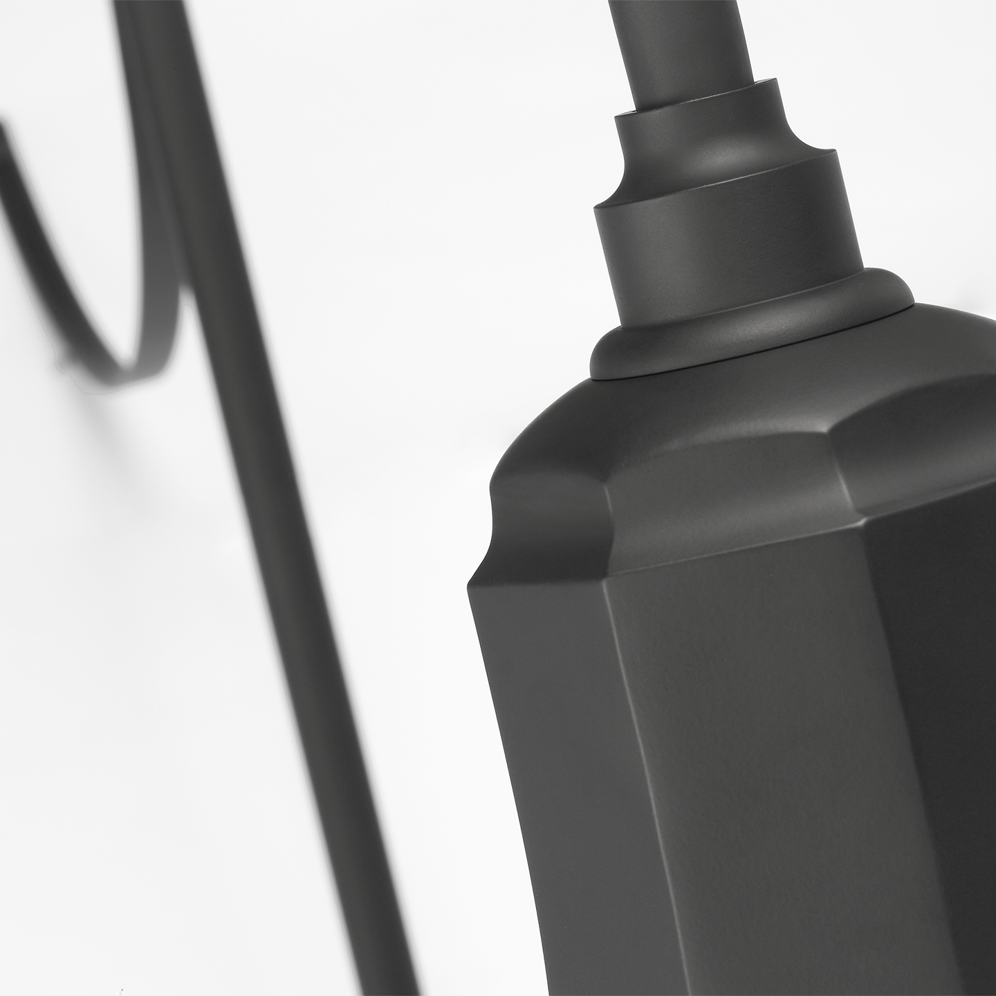 Academy 36" Anchored Larrabee Barn Light | Matte Black | 9.25 | 9.25" Matte Black Savannah Shade