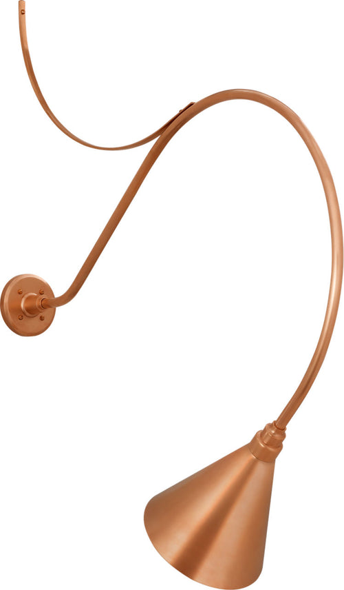 Academy 36" Anchored Larrabee Barn Light | Soft Copper | 9\