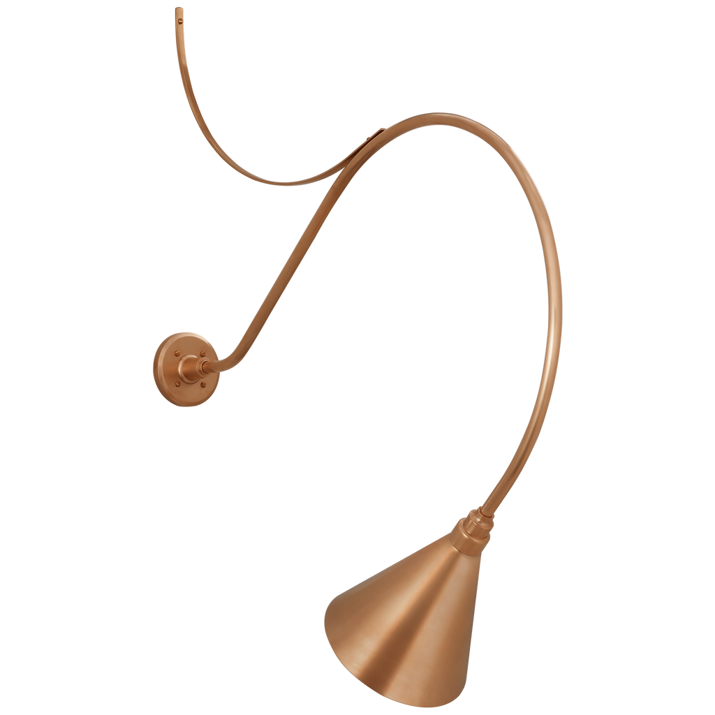 Academy 36" Anchored Larrabee Barn Light | Soft Copper | 9\