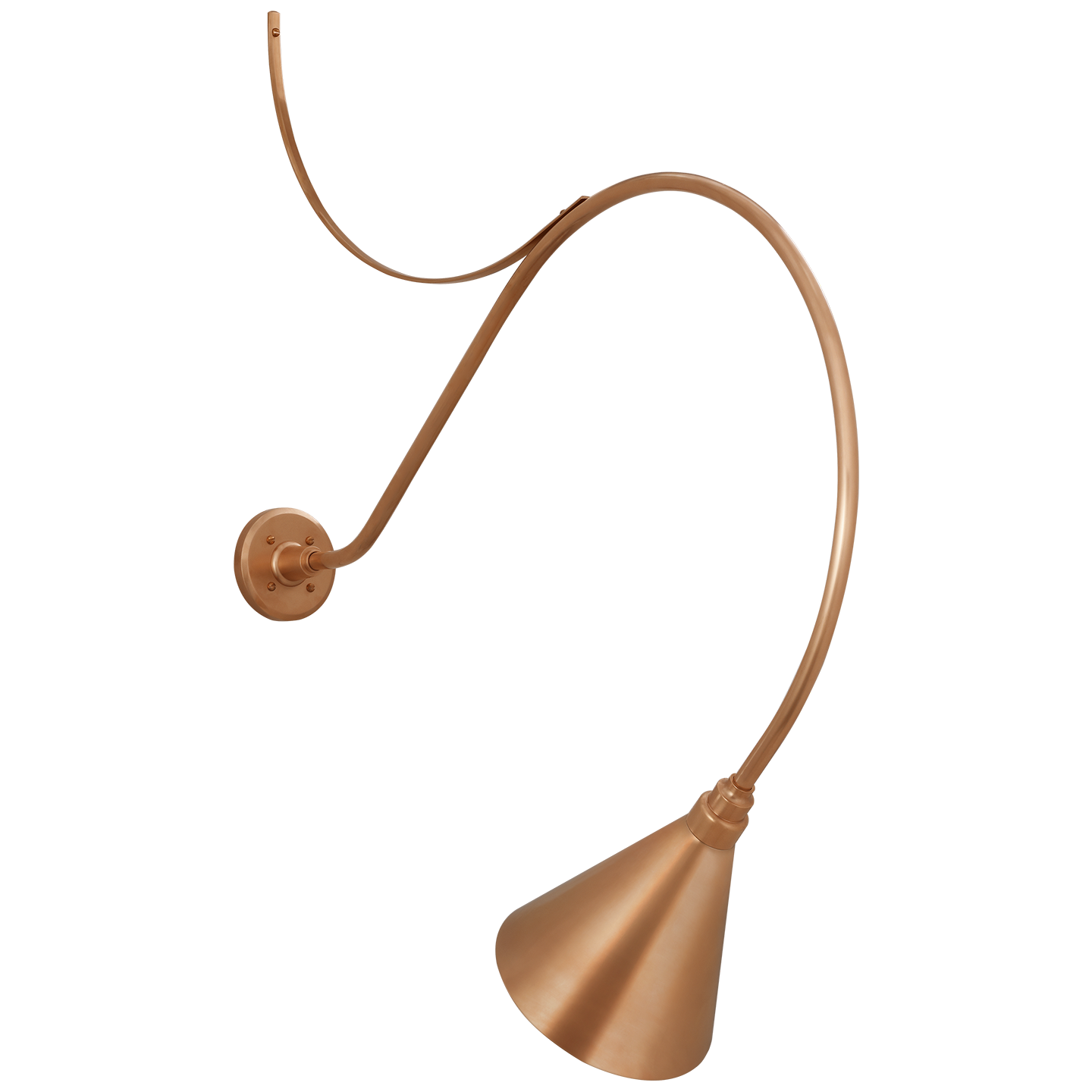 Academy 36" Anchored Larrabee Barn Light | Soft Copper | 9\