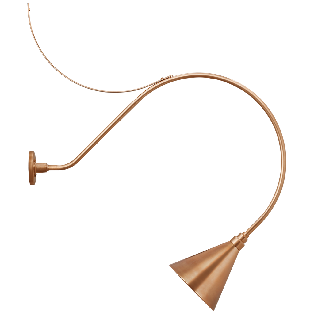 Academy 36" Anchored Larrabee Barn Light | Soft Copper | 9\