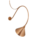 Academy 36" Anchored Larrabee Barn Light | Soft Copper | 12.5 | 12.5" Soft Copper Conical Savannah Shade