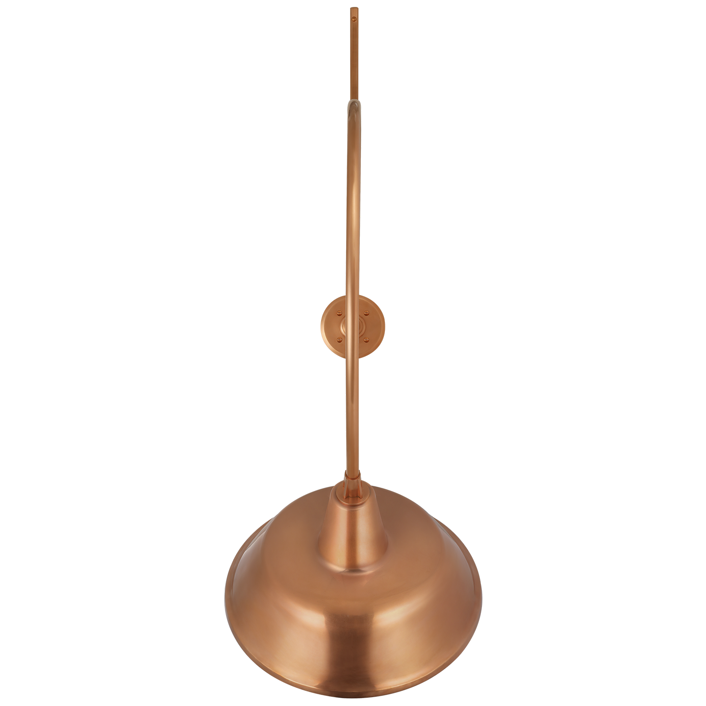 Academy 36" Anchored Larrabee Barn Light | Soft Copper | 16 | 16" Soft Copper Bowers Shade