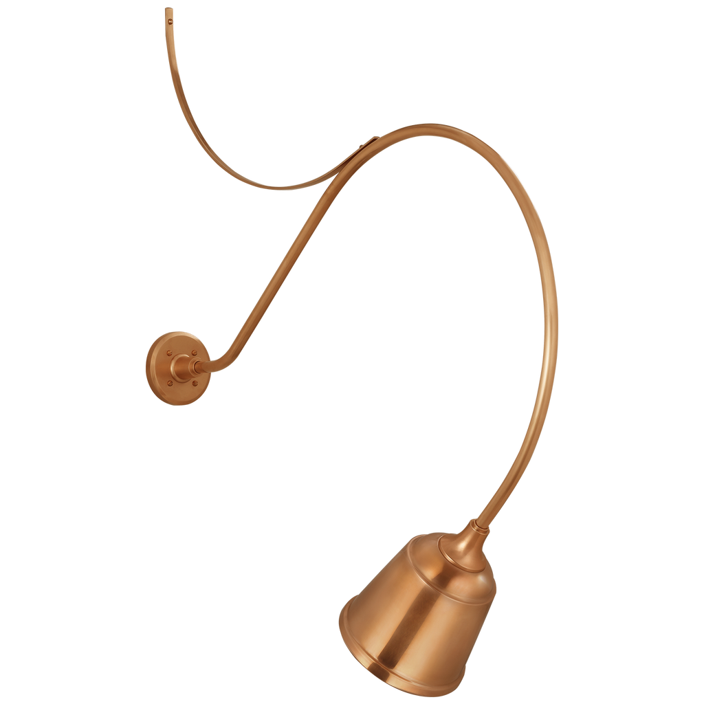 Academy 36" Anchored Larrabee Barn Light | Soft Copper | 8\