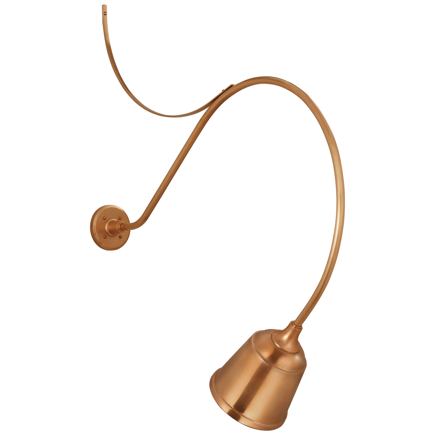 Academy 36" Anchored Larrabee Barn Light | Soft Copper | 8\