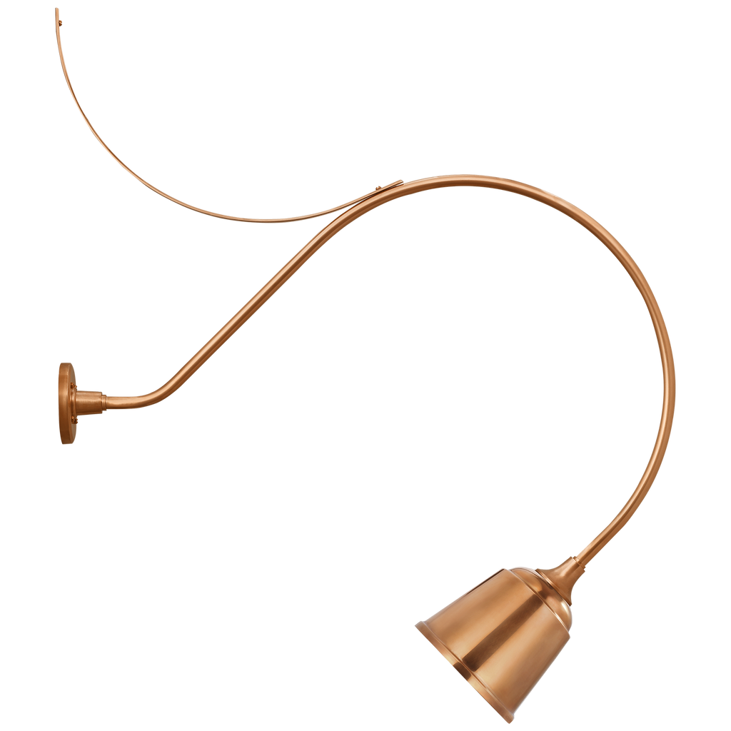 Academy 36" Anchored Larrabee Barn Light | Soft Copper | 8\