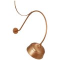 Academy 36" Anchored Larrabee Barn Light | Soft Copper | 12.5 | 12.5" Soft Copper Rockhouse Shade