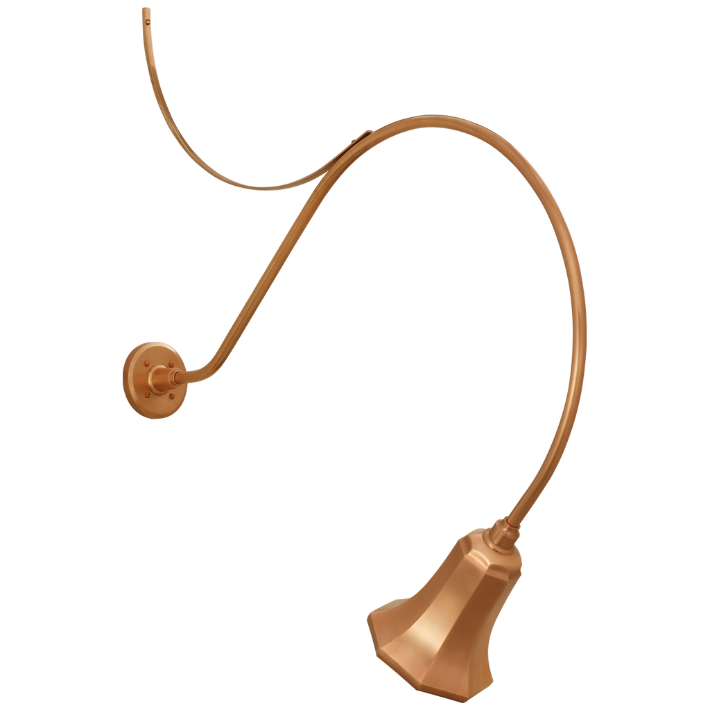 Academy 36" Anchored Larrabee Barn Light | Soft Copper | 7.5\