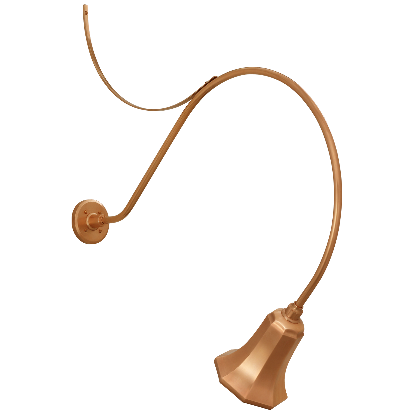 Academy 36" Anchored Larrabee Barn Light | Soft Copper | 7.5\