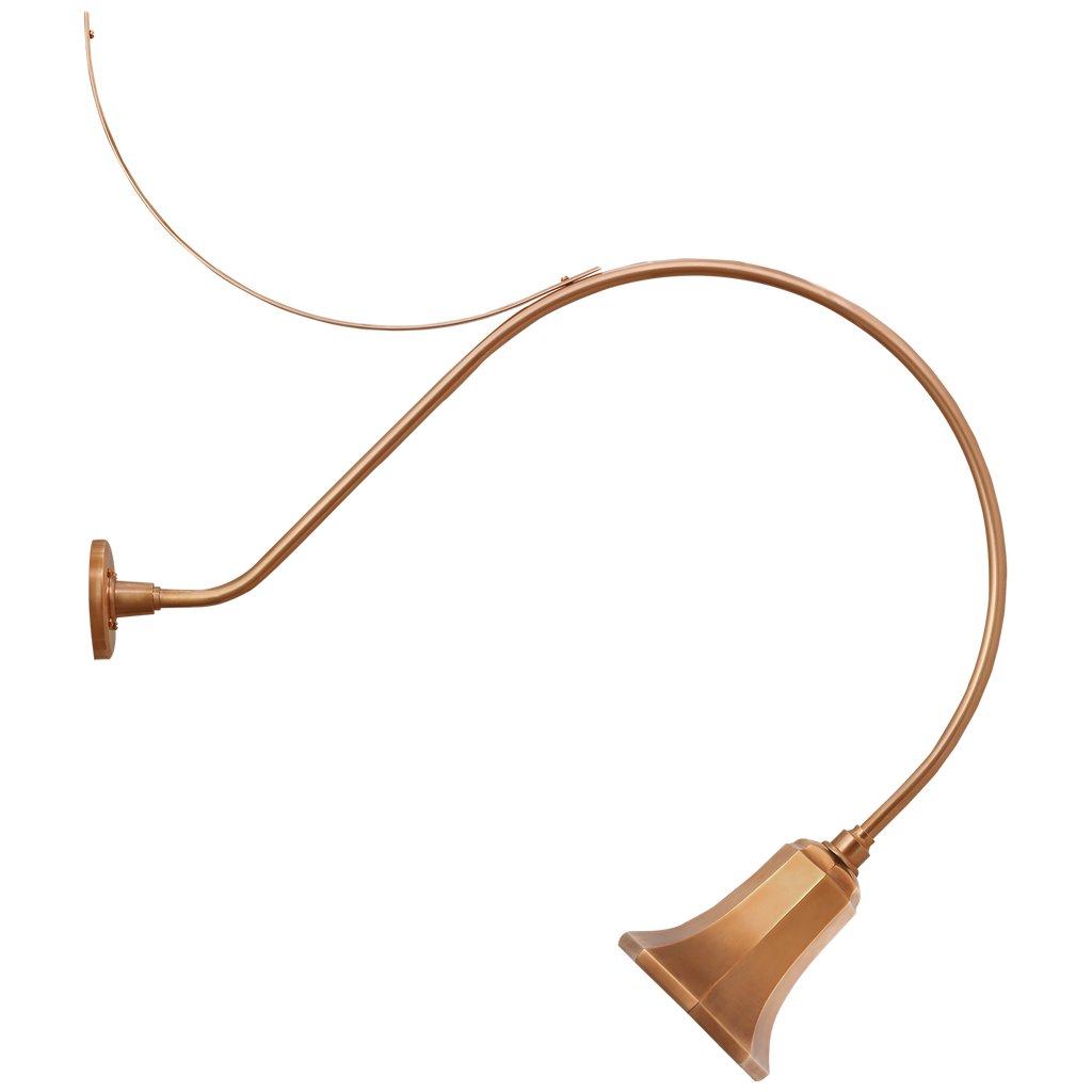 Academy 36" Anchored Larrabee Barn Light | Soft Copper | 7.5\