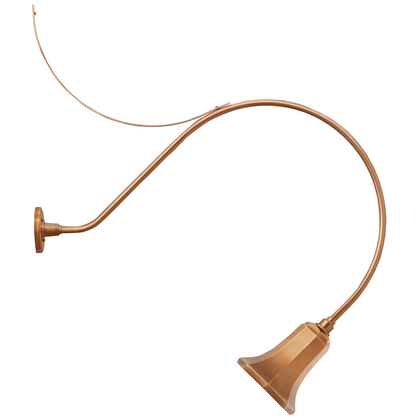 Academy 36" Anchored Larrabee Barn Light | Soft Copper | 7.5\