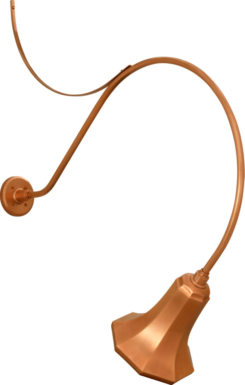 Academy 36" Anchored Larrabee Barn Light | Soft Copper | 9.25\