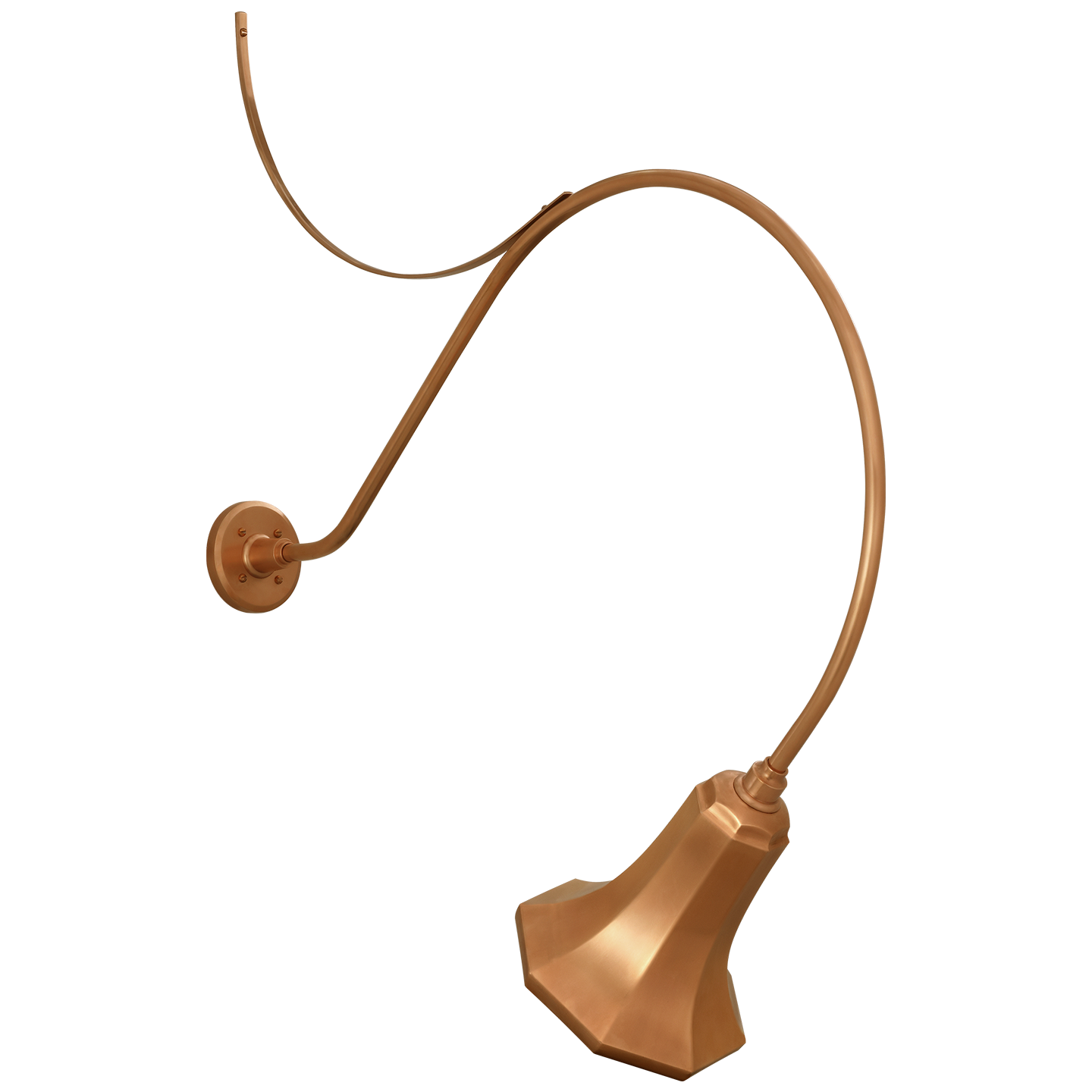 Academy 36" Anchored Larrabee Barn Light | Soft Copper | 9.25\