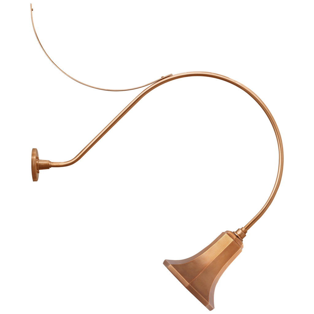 Academy 36" Anchored Larrabee Barn Light | Soft Copper | 9.25\