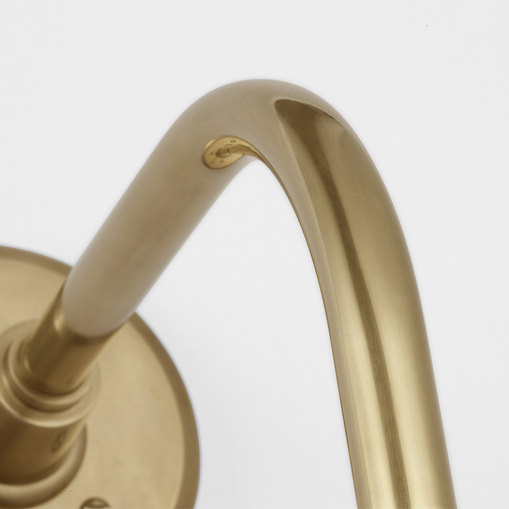 Academy 11" Rex Barn Light | Hand-Rubbed Antique Brass | 12.5 | 12.5" Hand-Rubbed Antique Brass Bowers Shade