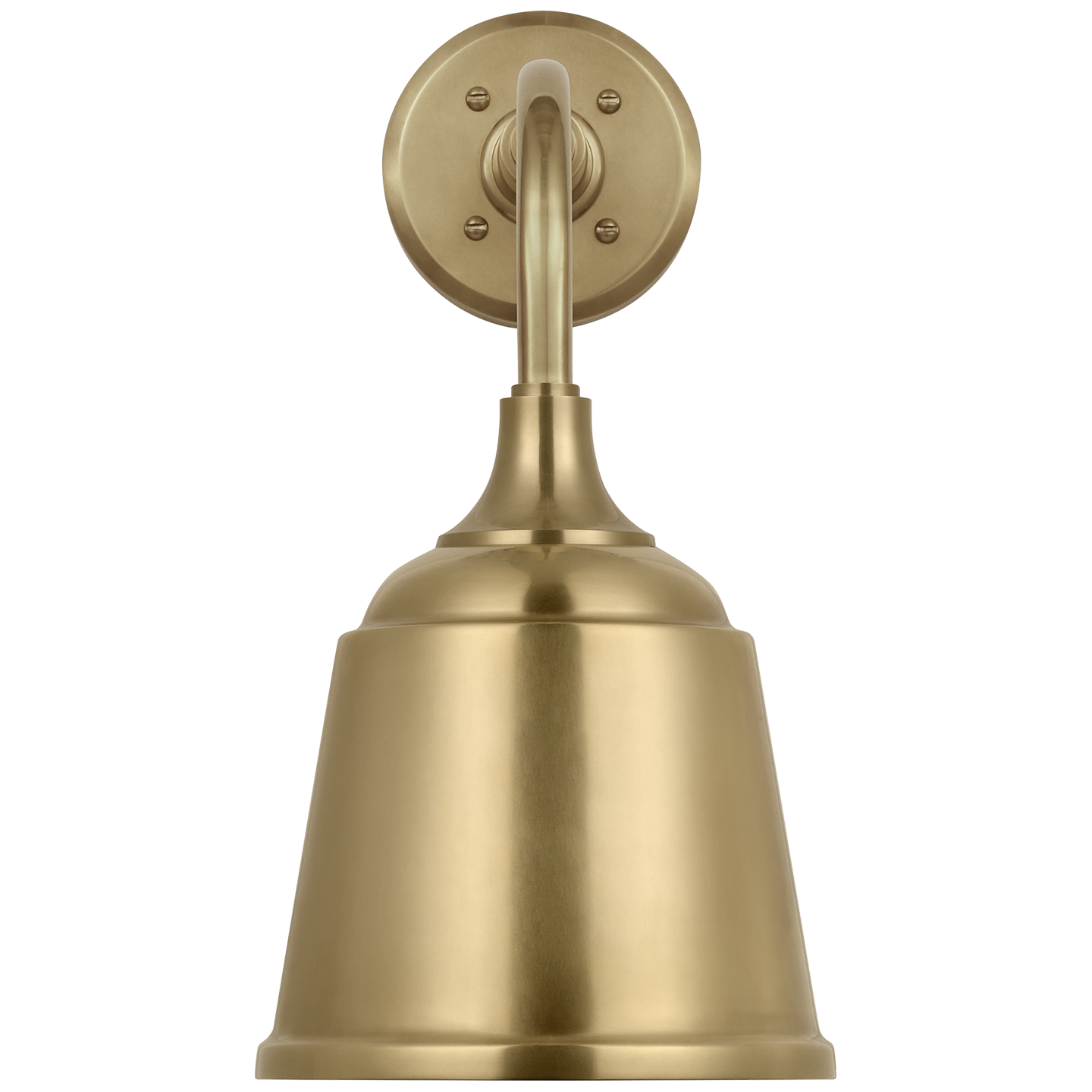 Academy 11" Rex Barn Light | Hand-Rubbed Antique Brass | 8 | 8" Hand-Rubbed Antique Brass Rockhouse Shade