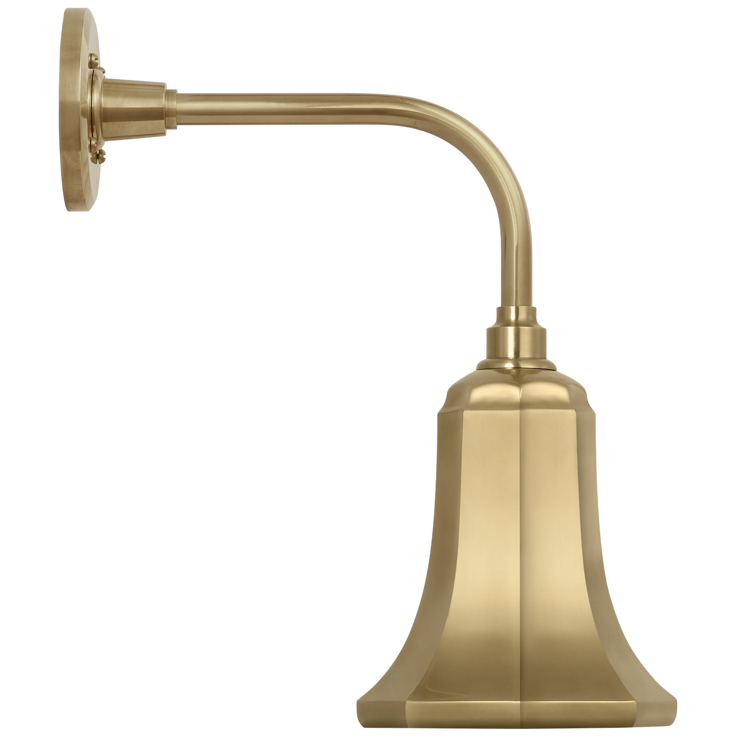 Academy 11" Rex Barn Light | Hand-Rubbed Antique Brass | 7.5 | 7.5" Hand-Rubbed Antique Brass Savannah Shade