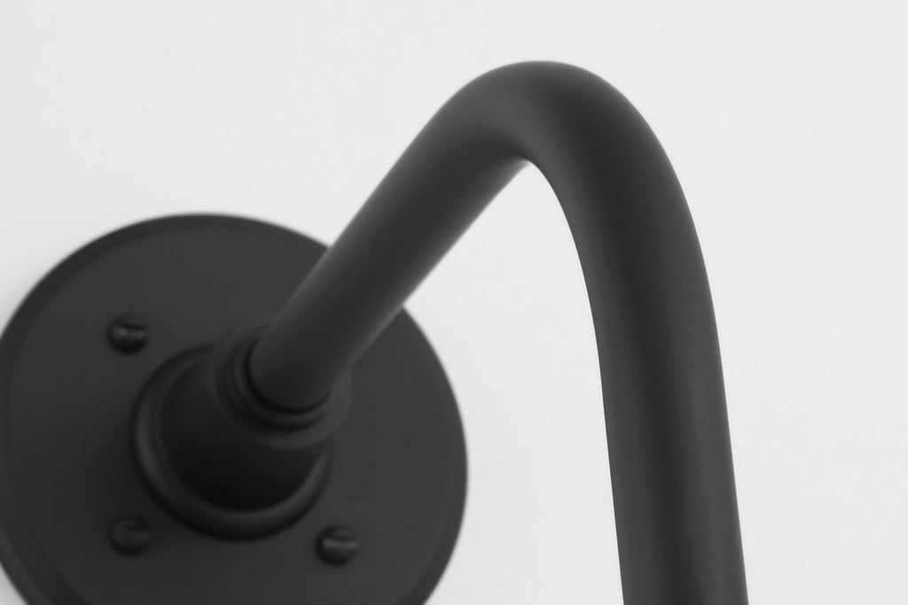 Academy 11" Rex Barn Light | Matte Black | 8 | 8" Soft Copper Rockhouse Shade
