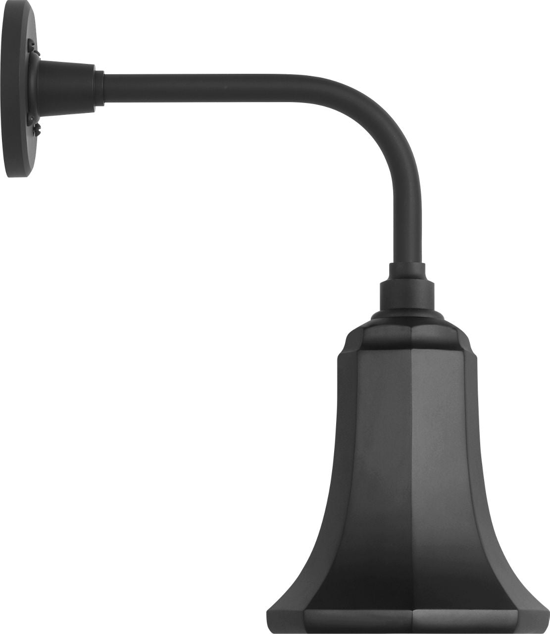 Academy 11" Rex Barn Light | Matte Black | 7.5 | 7.5" Matte Black Savannah Shade