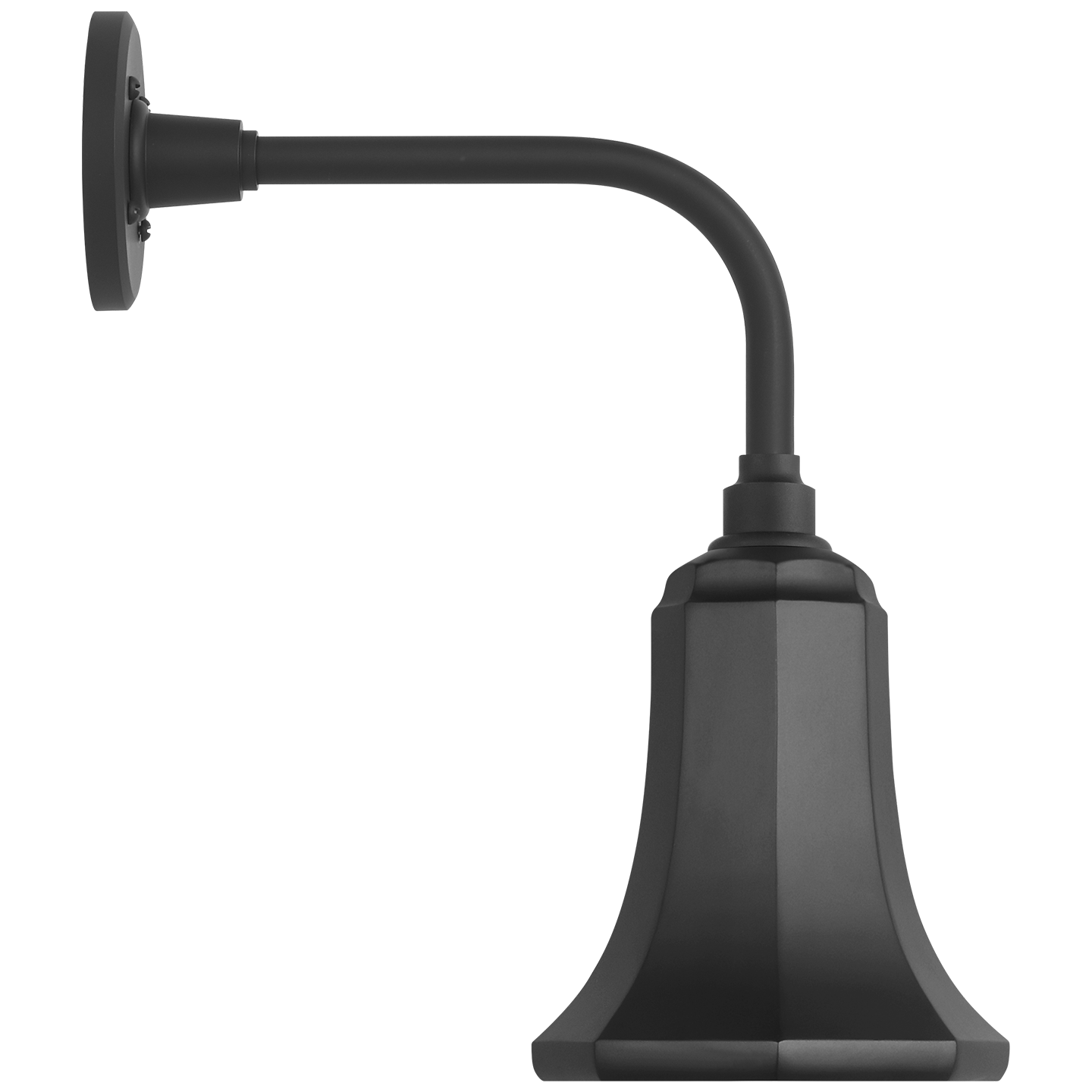 Academy 11" Rex Barn Light | Matte Black | 7.5 | 7.5" Matte Black Savannah Shade